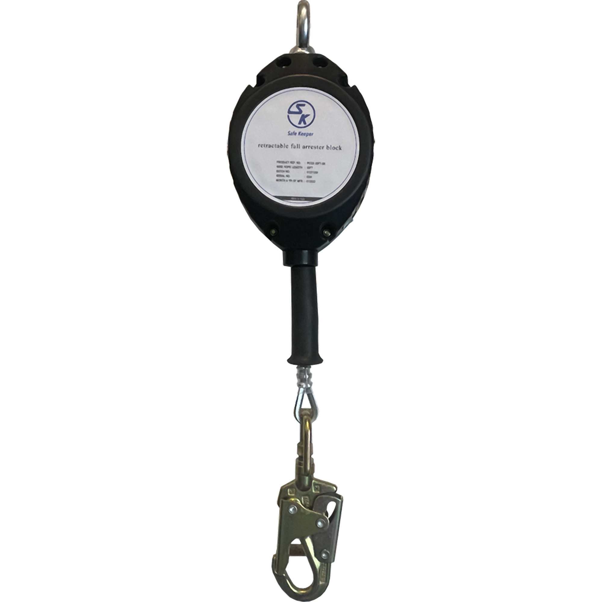 Safe Keeper Cable Wire SRL - 20ft., Galvanized Steel, Carabiner Included, Model# PCGS 20ft-SK